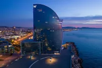 W Barcelona - con vistas al mar