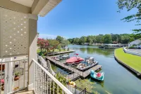 Lakefront Hot Springs Condo w/ Dock Access & Views - Apartments