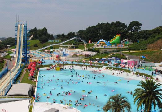 료칸 정원 풍경