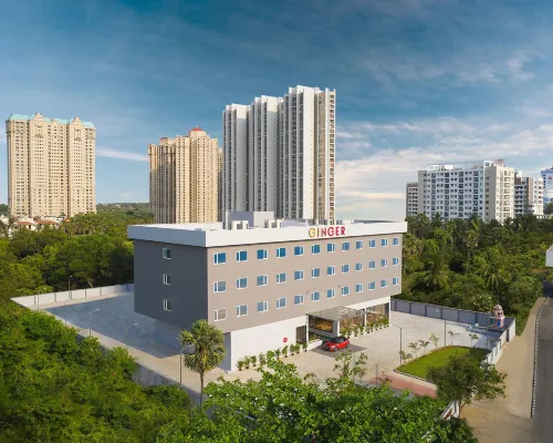Ginger Chandigarh, Zirakpur Hoteles en Distrito de Sahibzada Ajit Singh Nagar