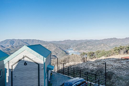 군위 산성의아침