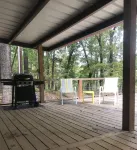 Waterfront home on a beautiful wooded, private1 acre lot on Sam Rayburn.