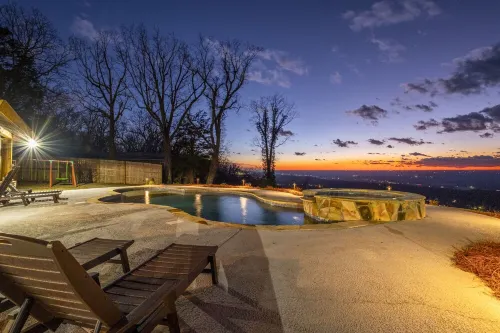 Cozy Cabin in Mentone -  Incredible Views - Swimming Pool - Hot Tub