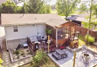 South central 4 bedroom house 3 minutes from Faurot Field! Its close and quiet. Hotels near Walmart Supercenter