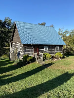 Cozy Log Cabin Near the Parkway - Homestays