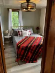 Cozy vintage cabin on a private lake in the Northwoods.