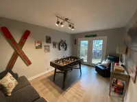 Spacious Modern Lake Retreat w/ Deck! Only a short Walk to Swimming and Fishing!
