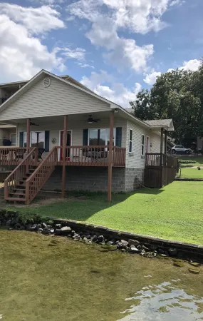 On the edge of the Lake!