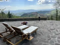 Villa Casale "Il Diaccio" with panoramic views of the Tuscan Maremma Hotels in Roccastrada