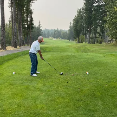 House on Hole 9 of Meadow Lake Golf Course