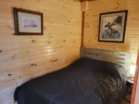 The "Bear Den"  500' Betsie river waterfront Guest home.