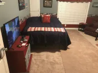 Upstairs Master Suite, 15 mins frm downtown Nashville No extra fees