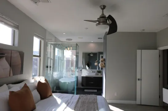 Newly- remodeled modern home.