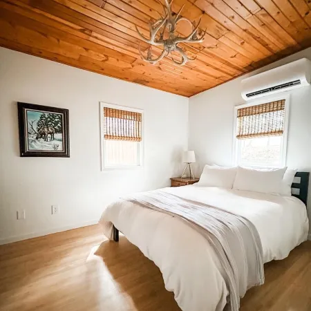 Lakeside Cabin - Serene Retreat with Lake Monroe Views + Wraparound Deck