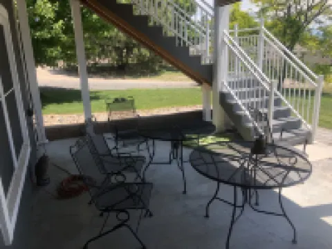 Just steps to the beach.  Lakefront Property with Endless Views. Hotels in Keith County