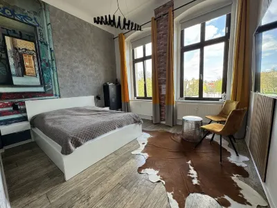 Design Apartment I, 35qm Zkb, Grenze, Altstadt, Park