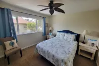New Central AC! Oceanfront Steps from the Beach, with Pool, Jacuzzi, & BBQ.