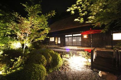 施設外観 和モダンな温泉旅館 湯布院らんぷの宿の写真