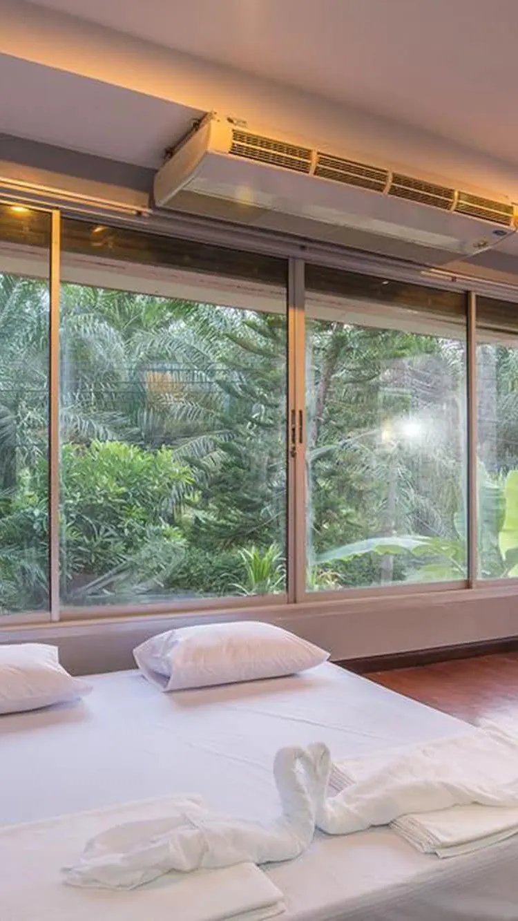ห้องแฟมิลี่ พร้อมวิวสวน