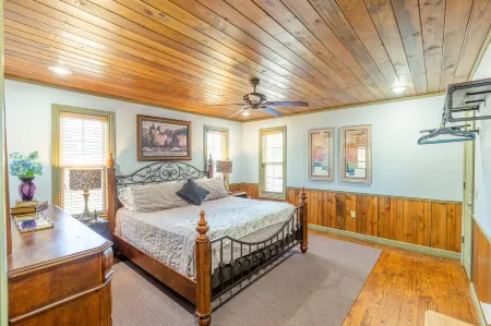 Cozy Fireplace and River Access with Gazebo - Charming Bright Oasis