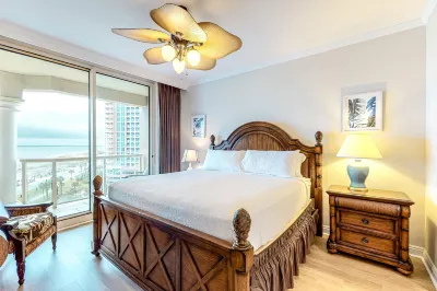 Gulf/beach view resort condo with WiFi, balcony, & pool/hot tub/gym/tennis Hotels in Pensacola Beach