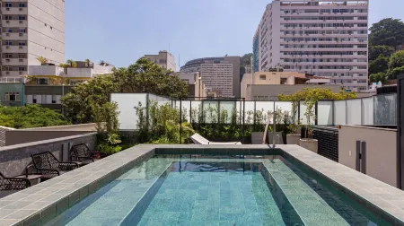 Charlie Bossa Ipanema Отели рядом с достопримечательностью «Parque Lage»