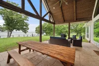 Stunning, New Lakefront Home with Private Boat Ramp