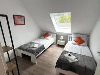 Apartment "Atlantis" Papenburg 2SZ EBK Free Wifi Large roof terrace New building Hotels in Papenburg