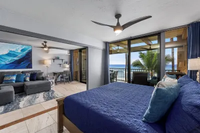 Gorgeous Oceanfront 2 Bed/2 Bath Condo with A/C at Kona Bali Kai Resort Unit 306 Pane'N The Glass Window Cleaning 주변 호텔