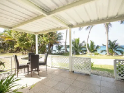 Beachfront Bliss 4-bedroom house with WiFi and AC in Aguada Hotels in Aguada