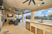 Resort Style Home with Heated Pool Houston Texas