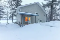 New Lake Home w Water Toys & Game Rm! In Town & On Snowmobile Trails