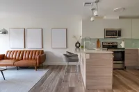 Modern 2 Bedroom 2 Bath Apartment in Heart of Quincy