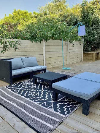 T3 with private garden "Les Anémones" 50m from la Gravière Отели в г. Сортс-Оссегор