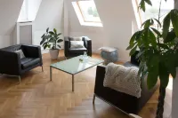 Canal house top floor in historic center Gouda