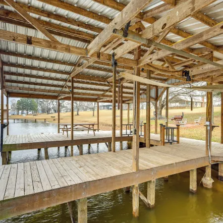 Dock, Decks & Views: Lakefront Cottage