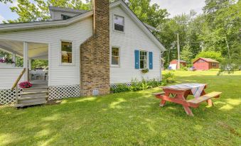 Lakefront Cottage w/ Covered Porch & Dock!