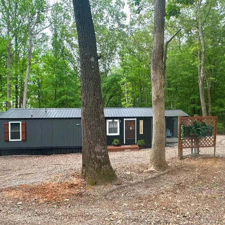 Kentucky Lake 3-bed Mobile Home Cabins - shared dock access WiFi, & Bald eagles!