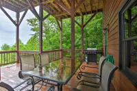 Game Rooms + Views: Spacious Mtn Cabin in Murphy! - Country Houses