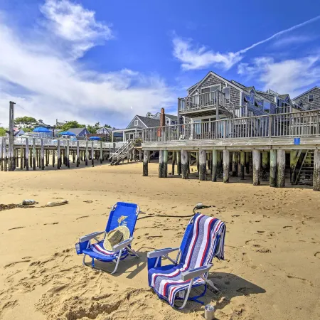 Harbor Views + Private Deck: Waterfront P-Town Apt