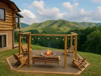 Heavenly Heights Lodge •Hot Tub •Theater •Game Room • Pet Friendly • Elopements Hotels in Yancey County