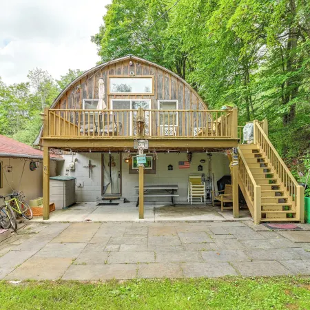Hike & Fish: Delaware River Cabin w/ Views