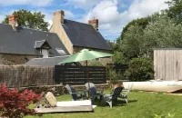 Cosy house in the Bay of Mont St Michel, bicycles available, beach 2.7 km away.
