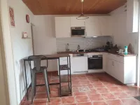 Longère (farmhouse) on the edge of a forest facing the cycle path