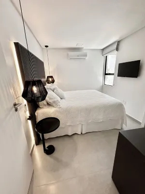 Hospedagem Triplex Beira Mar 7 Estrelas Patacho - Piscina com Vista Panorâmica