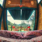 A-Frame cabin in the forest with mountain view Hotels in Sutatausa