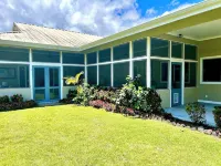 Charming 2-bedroom house in peaceful Keaau with WiFi, AC ハワイアン・パラダイス・パークのホテル