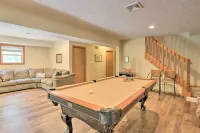 Deck, Hot Tub & Game Room: Lake Harmony Home - Beach