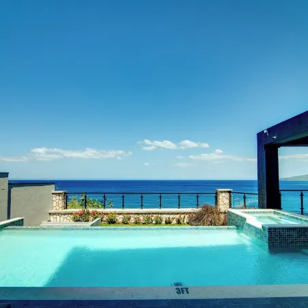 Luxury Oceanfront Villa Fully Staffed