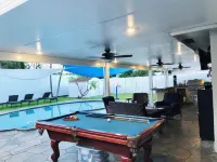 FloridaTropical vacation home near the beach, swimming pool with heating system